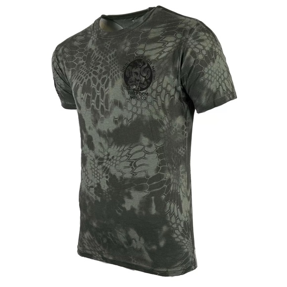 Howitzer Style Men's T-shirt COIL Military Grunt CAMO Green - Picture 6 of 11